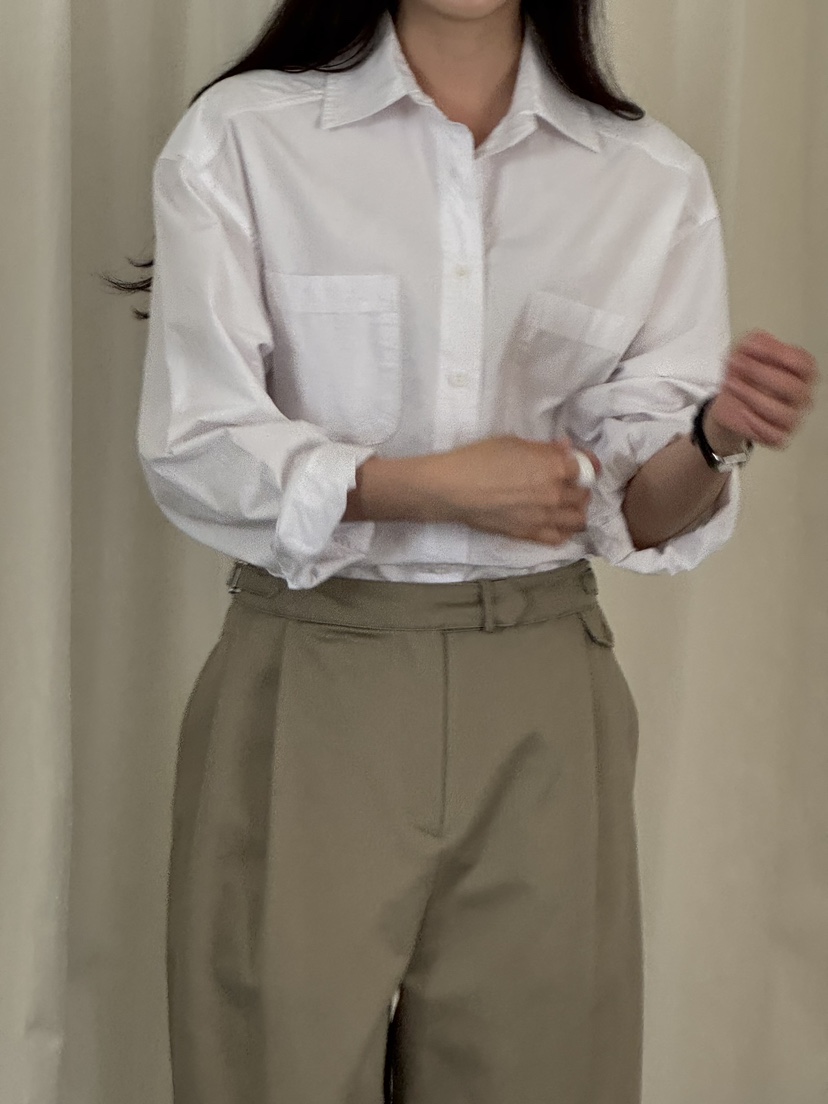 LONG PEAK東大門㊣代購女裝新款時尚推薦真品職業襯衫蕾絲衫LONG PEAK襯衫/蕾絲衫