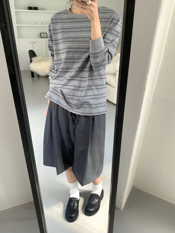 DOIT東大門㊣實拍女士新款時尚25秋冬休閑人氣職業熱賣長袖T恤DOIT長袖T恤