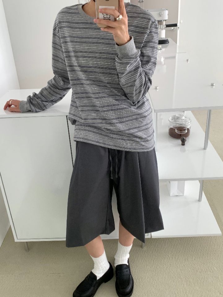 DOIT東大門㊣實拍女士新款時尚25秋冬休閑人氣職業熱賣長袖T恤DOIT長袖T恤