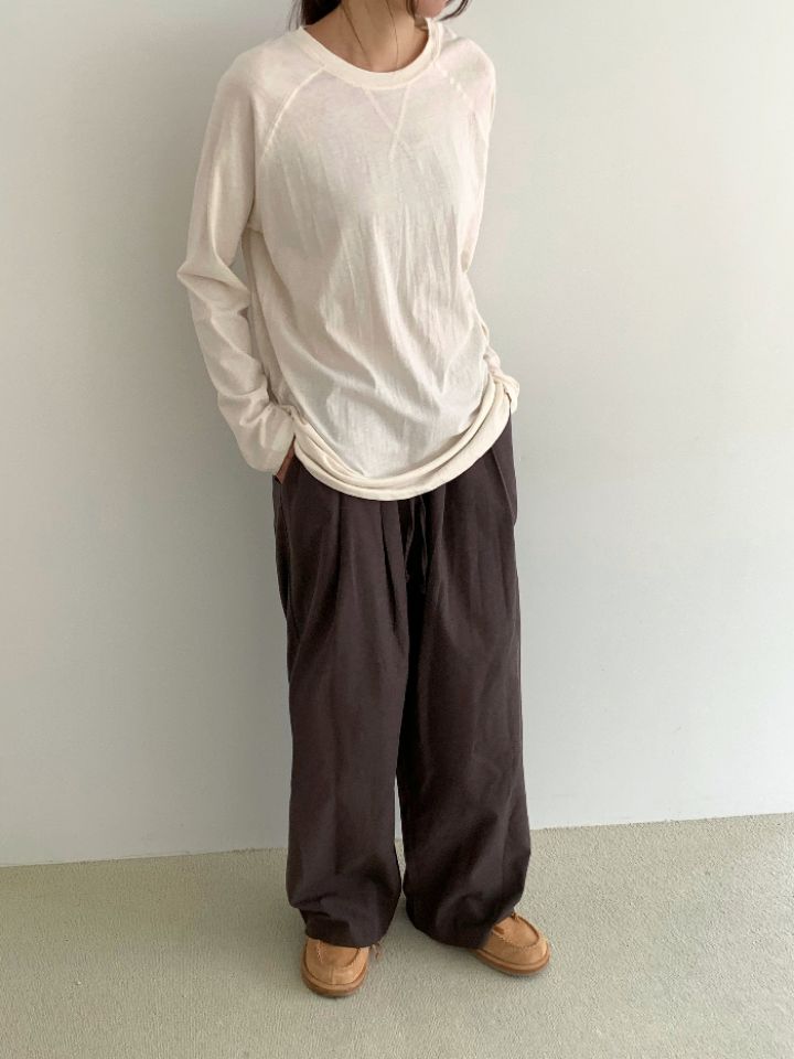 DOIT東大門㊣代購女裝新款人氣休閑真品職業時尚25秋冬長袖T恤DOIT長袖T恤