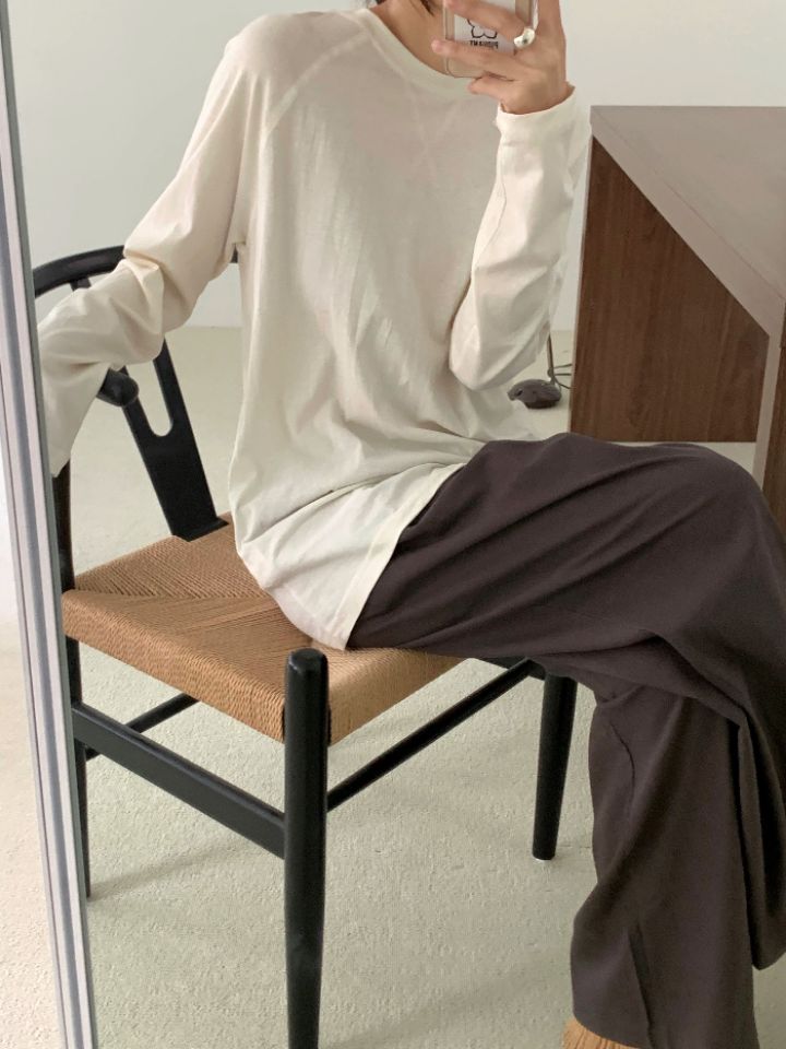 DOIT東大門㊣代購女裝新款人氣休閑真品職業時尚25秋冬長袖T恤DOIT長袖T恤