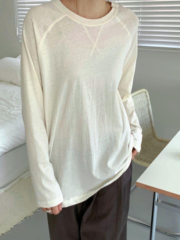 DOIT東大門㊣代購女裝新款人氣休閑真品職業時尚25秋冬長袖T恤DOIT長袖T恤圖色2