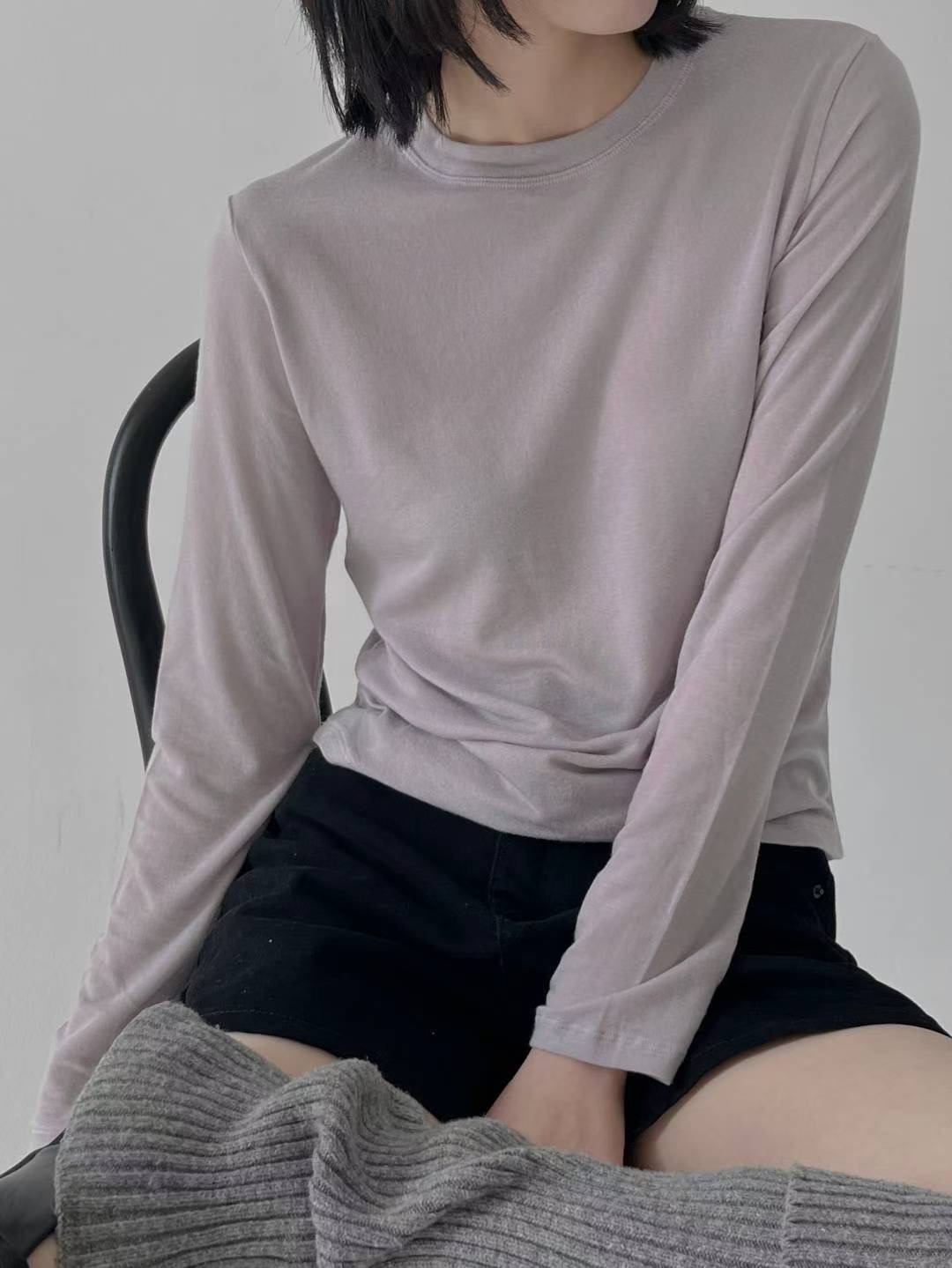 ZEST-제스트-T東大門㊣實拍女士新品推薦長袖T恤不含屁簾ZEST-2件起訂長袖T恤圖色2