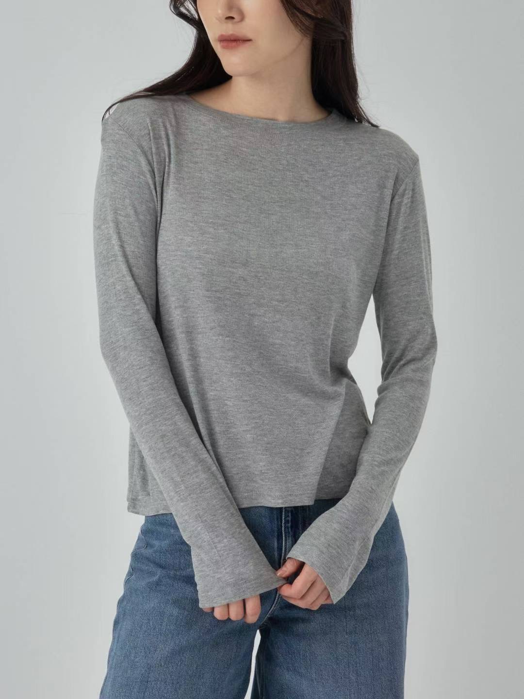 ZEST-제스트-T東大門㊣代購女士新品真品熱賣職業長袖T恤ZEST-2件起訂長袖T恤圖色2