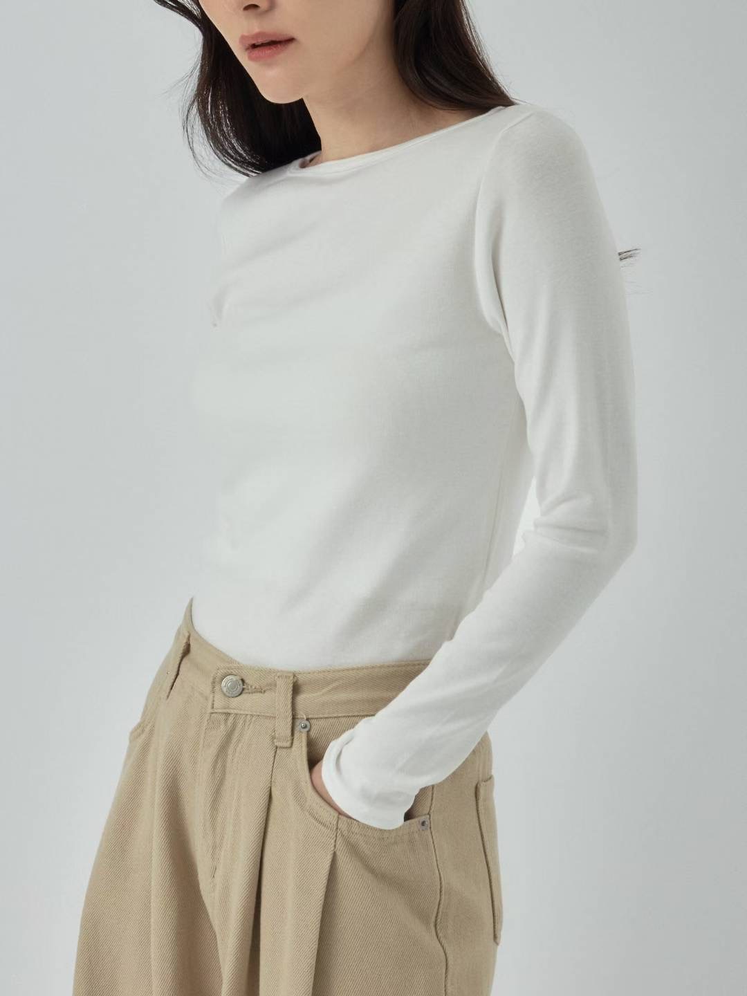 ZEST-제스트-T東大門㊣實拍女士新品熱賣人氣職業長袖T恤ZEST-2件起訂長袖T恤