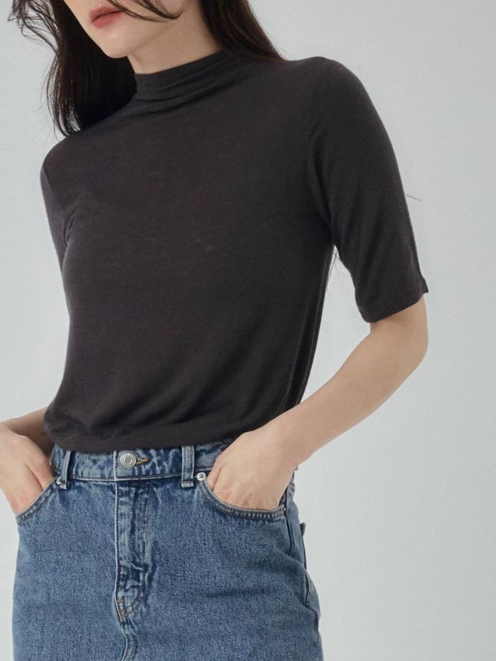 ZEST-제스트-T東大門㊣實拍女裝新品推薦休閑熱賣職業T恤ZEST-2件起訂T恤圖色2