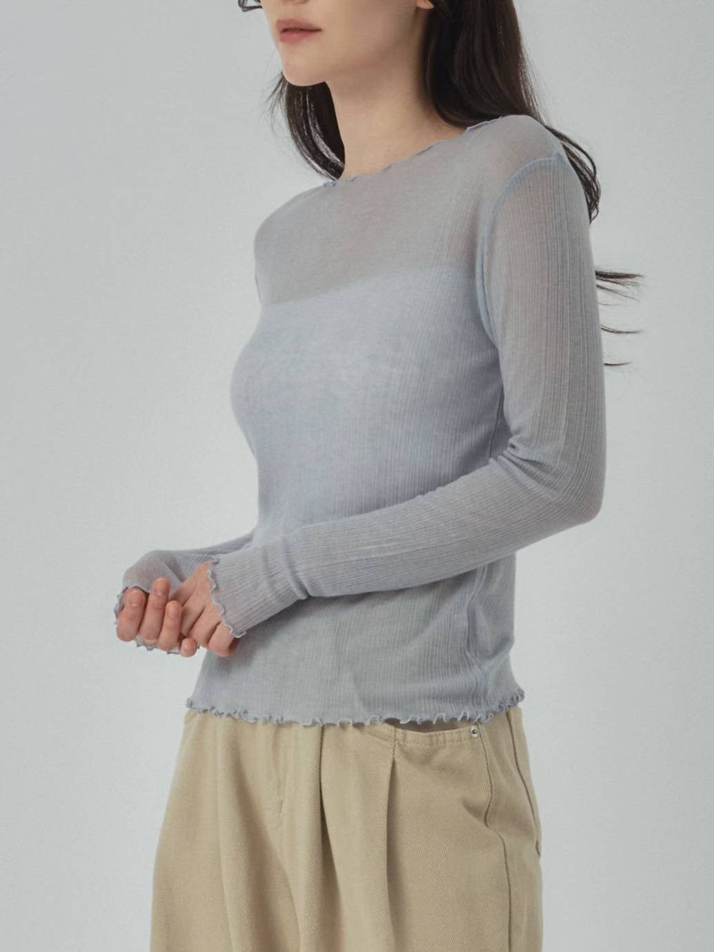 ZEST-제스트-T東大門㊣實拍女士新品人氣25秋冬真品長袖T恤ZEST-2件起訂長袖T恤
