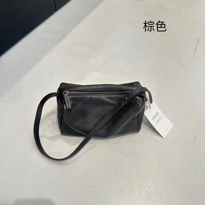 OSOO韓國代購㊣女裝新品25秋冬時尚職業真品單肩斜跨包迷你包OSOO單肩/斜跨包圖色1
