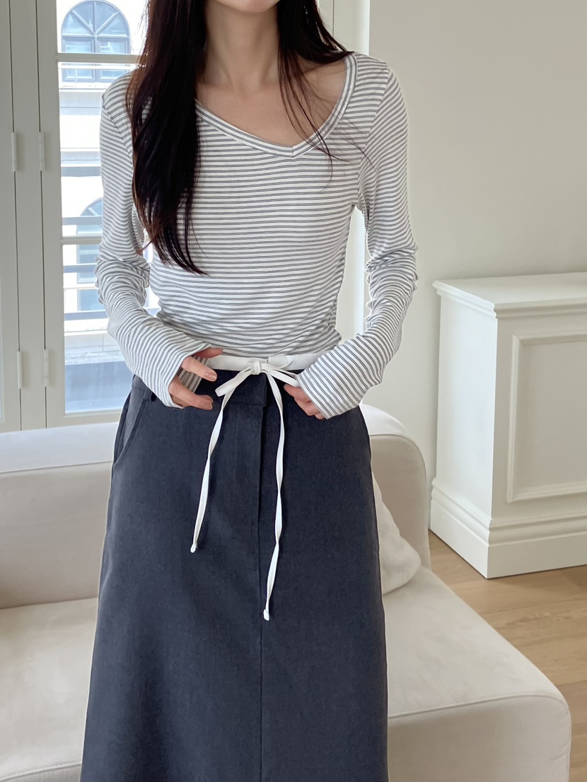 PIN-UP韓國代購㊣女士新品熱賣時尚推薦休閑人氣真品職業長裙PIN-UP長裙