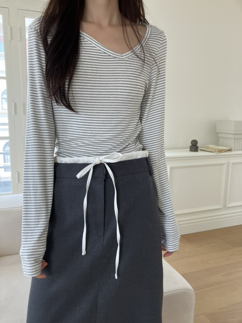 PIN-UP韓國代購㊣女士新品熱賣時尚推薦休閑人氣真品職業長裙PIN-UP長裙