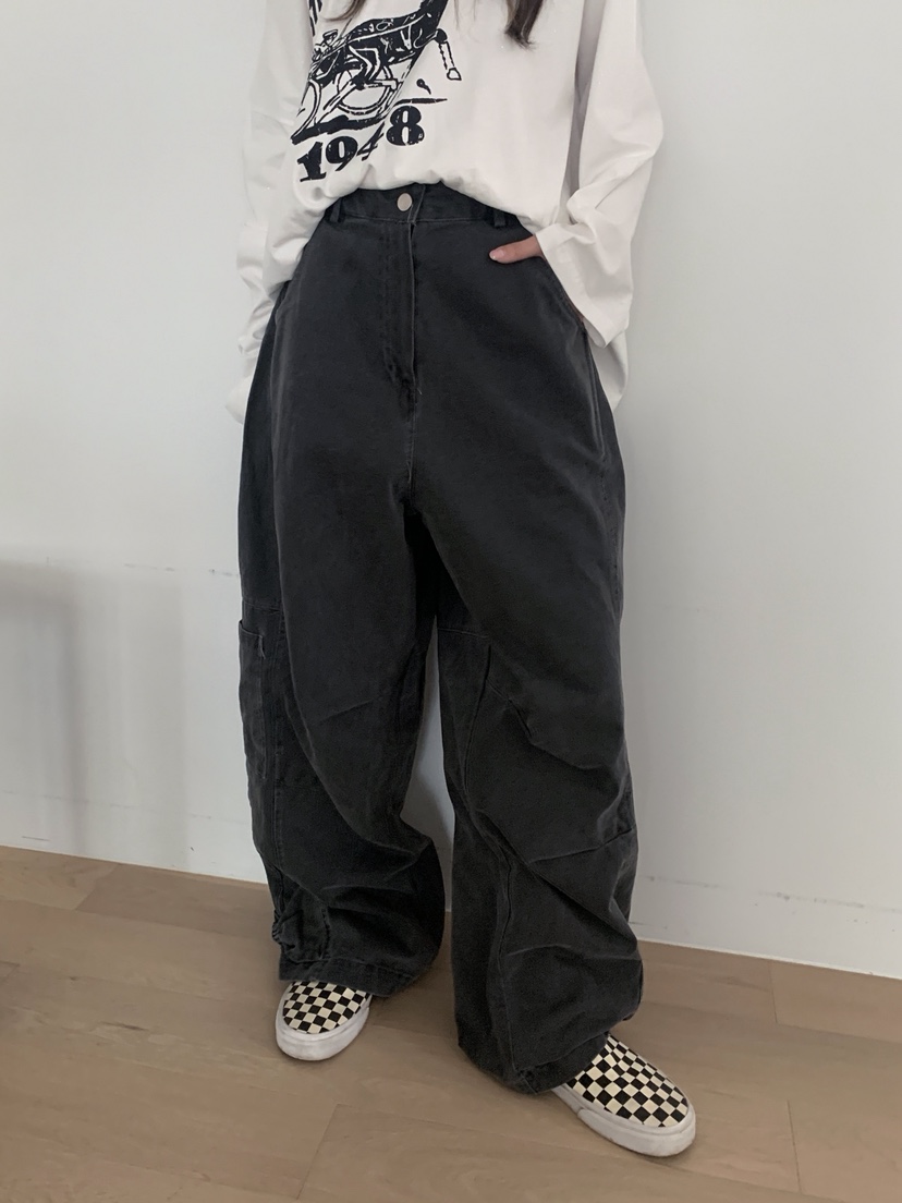JKICHI東大門㊣代購女士新品25秋冬真品休閑推薦職業休閑褲JKICHI休閑褲圖色1