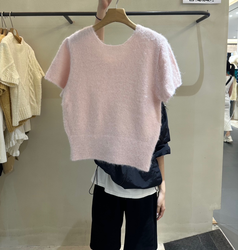 ERIA韓國代購㊣女裝新品人氣熱賣真品25秋冬推薦針織衫羊駝ERIA/HUE針織衫