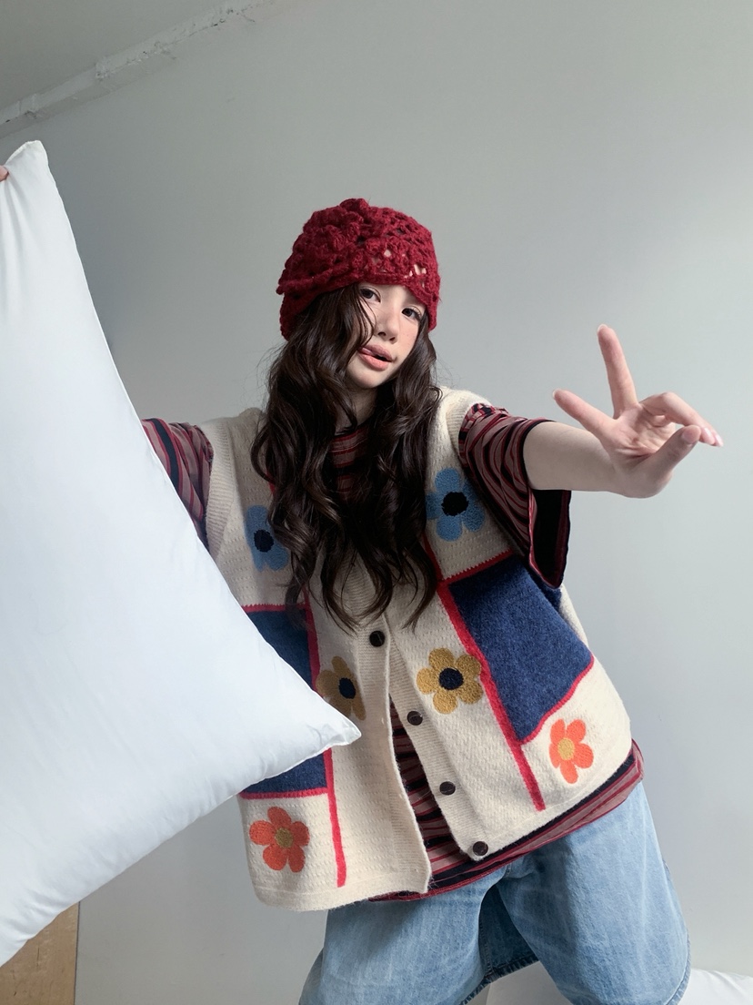 JKICHI韓國直郵㊣女士新品人氣真品時尚休閑熱賣馬甲不含內搭JKICHI馬甲