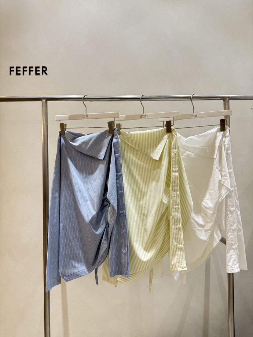 FEFFER東大門㊣代購女士新款真品熱賣時尚人氣休閑襯衫蕾絲衫FEFFER襯衫/蕾絲衫
