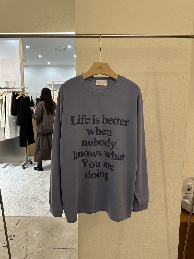 BPLAN東大門㊣實拍女裝新品時尚休閑人氣熱賣真品職業推薦衛衣BPLAN衛衣圖色2
