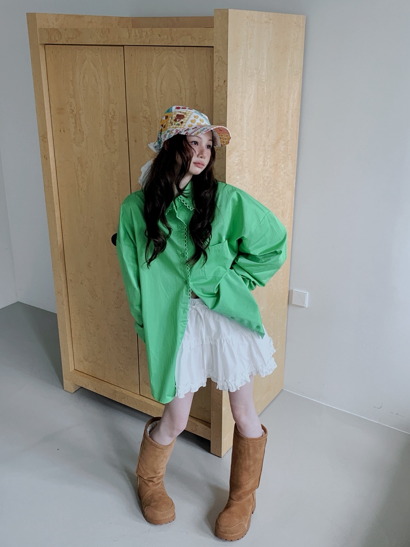 JKICHI東大門㊣實拍女士新款25秋冬職業熱賣時尚襯衫蕾絲衫JKICHI襯衫/蕾絲衫