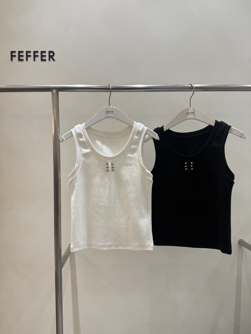 FEFFER東大門㊣代購女裝新品休閑熱賣推薦時尚人氣吊帶背心FEFFER吊帶/背心