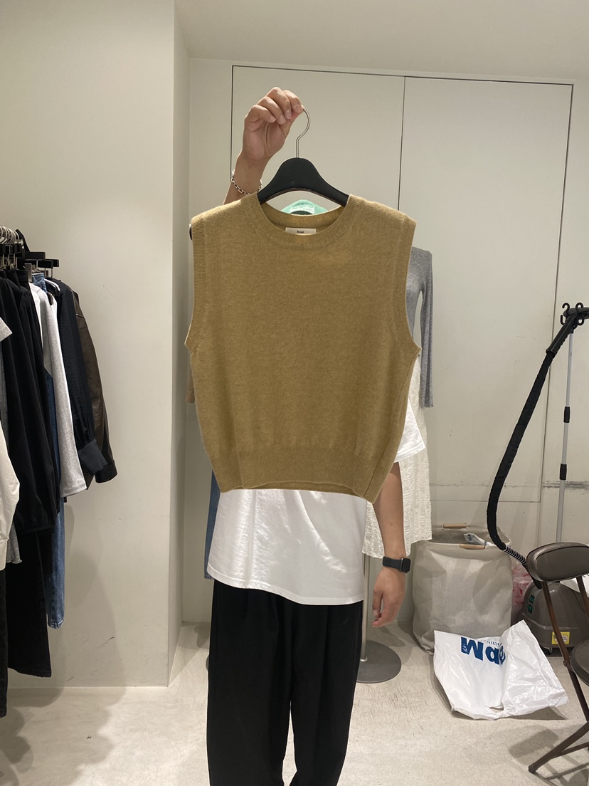 WELL KNOWN韓國直郵㊣女裝新品休閑職業熱賣人氣吊帶背心羊毛WELL KNOWN吊帶/背心