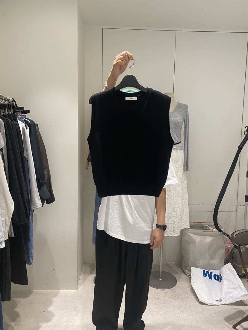 WELL KNOWN韓國直郵㊣女裝新品休閑職業熱賣人氣吊帶背心羊毛WELL KNOWN吊帶/背心