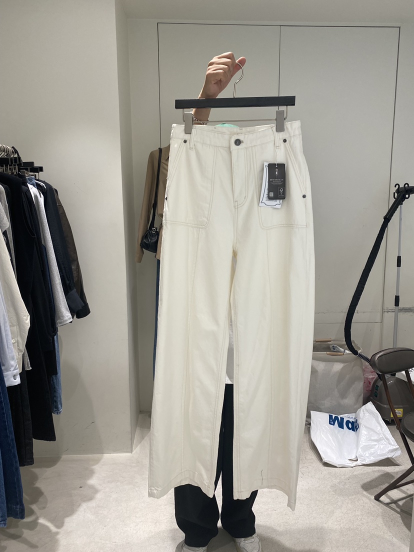 WELL KNOWN東大門㊣實拍女士新品時尚人氣25秋冬牛仔褲口袋WELL KNOWN牛仔褲
