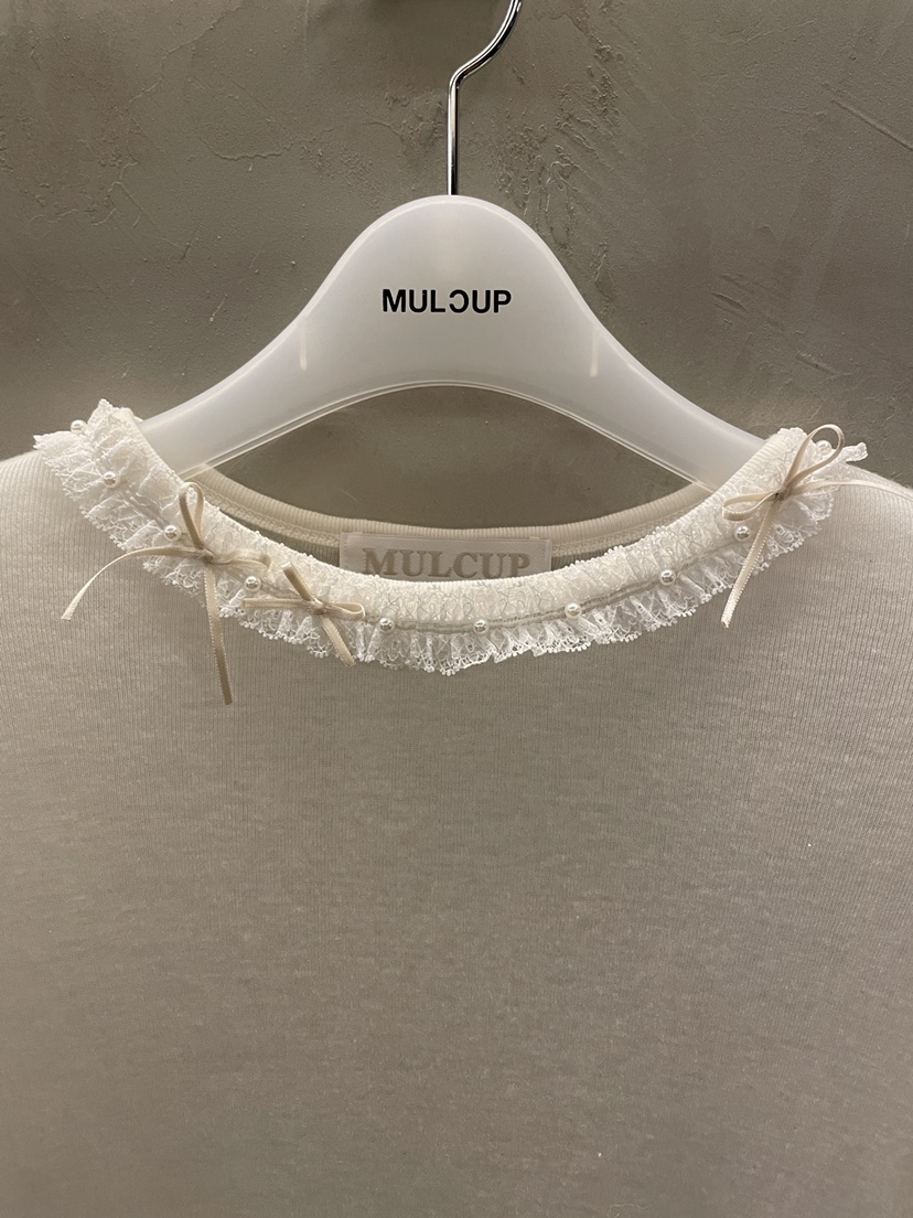 MULCUP東大門㊣實拍女裝新品職業休閑推薦25秋冬熱賣長袖T恤MULCUP長袖T恤