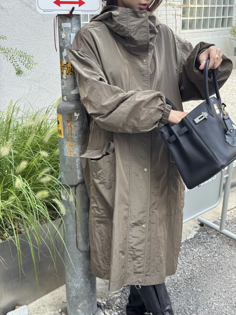 THE ABLE東大門㊣直郵女裝新品職業人氣休閑長款風衣連帽衫THE ABLE/TA長款風衣