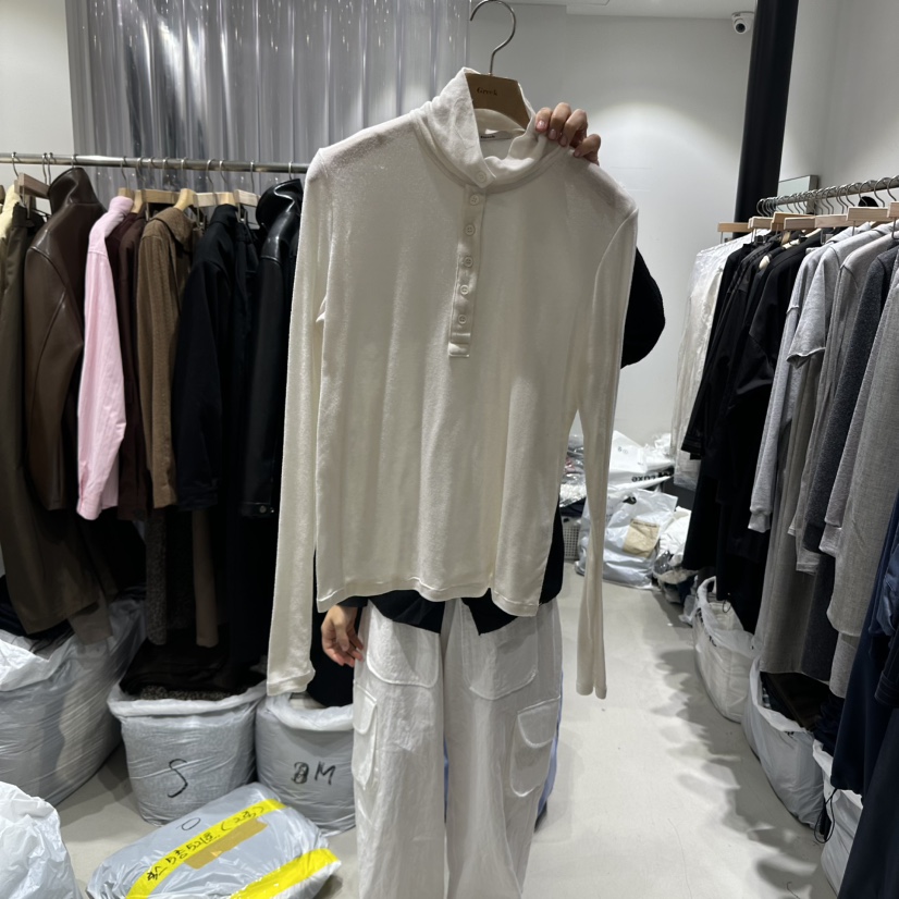 GREEK韓國代購㊣女士新品25秋冬休閑推薦熱賣人氣時尚長袖T恤GREEK長袖T恤圖色1