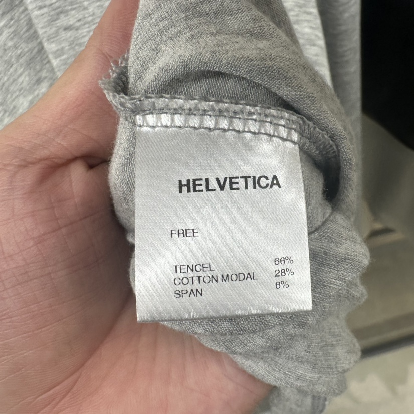 HELVETICA東大門㊣直郵女士新款人氣推薦休閑熱賣長袖T恤天絲HELVETICA長袖T恤