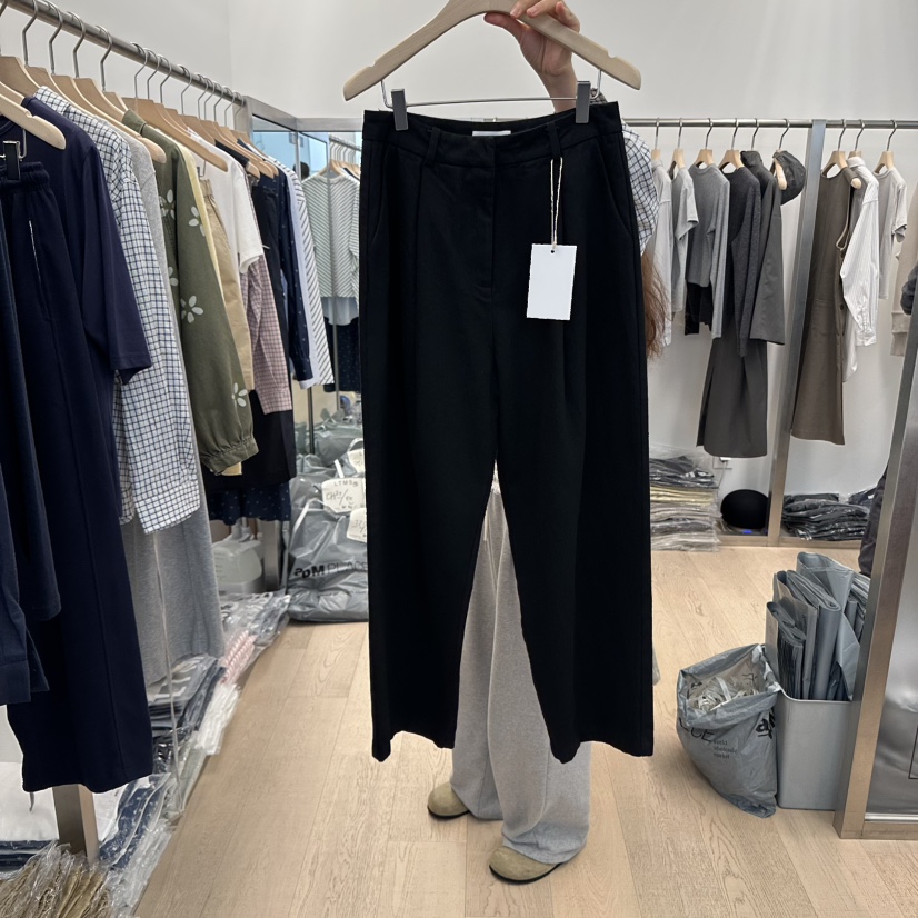 LTMS韓國代購㊣女士新品時尚休閑職業25秋冬真品人氣休閑褲LTMS休閑褲圖色2