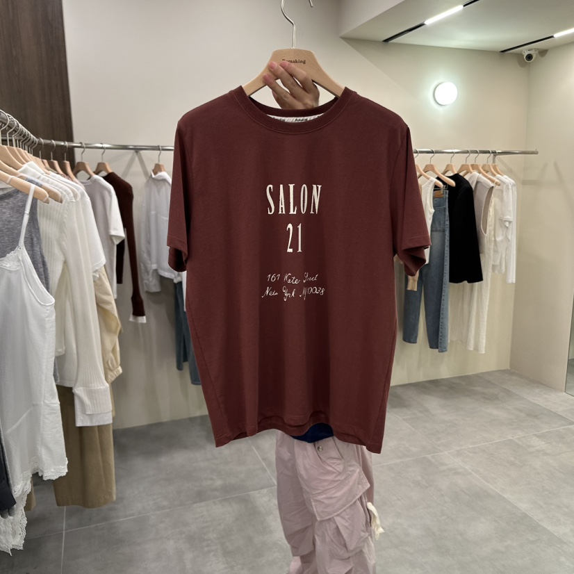 URBANSTORY/REMAKING東大門㊣實拍女裝新品職業時尚真品T恤Remaking/URBANSTORYT恤圖色2