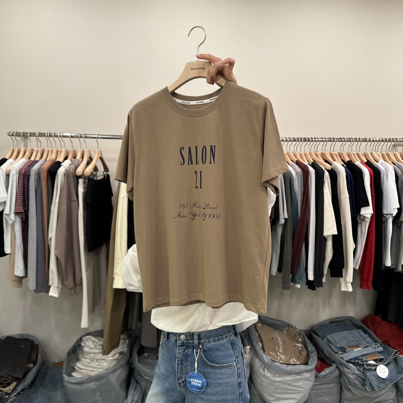 URBANSTORY/REMAKING東大門㊣實拍女裝新品職業時尚真品T恤Remaking/URBANSTORYT恤圖色3