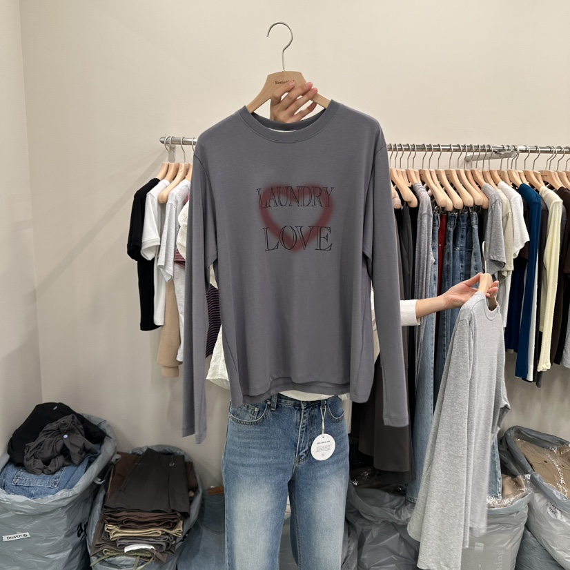 URBANSTORY/REMAKING東大門㊣直郵女士新品人氣職業長袖T恤Remaking/URBANSTORY長袖T恤圖色3
