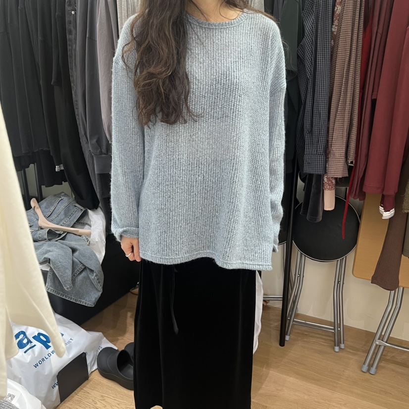 SPAGHETTI東大門㊣代購女士新款25秋冬推薦熱賣針織衫不含配飾spaghetti針織衫圖色2
