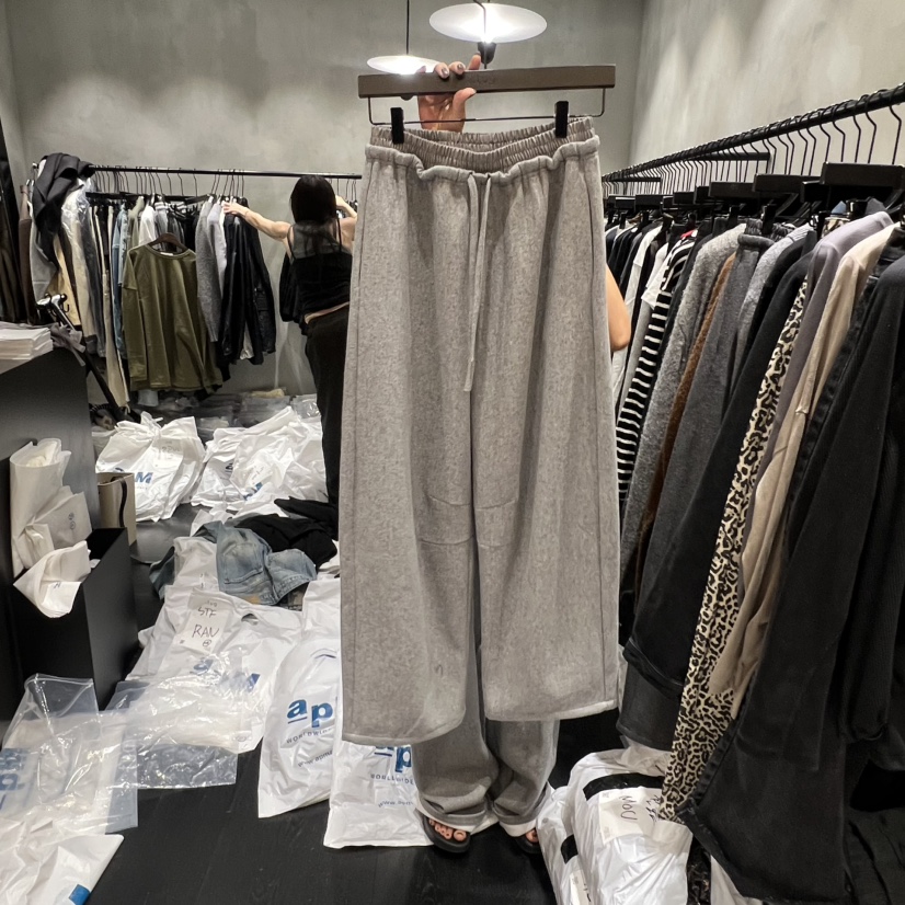 TUG東大門㊣代購女裝新款真品25秋冬時尚熱賣人氣休閑褲羊毛TUG休閑褲圖色2