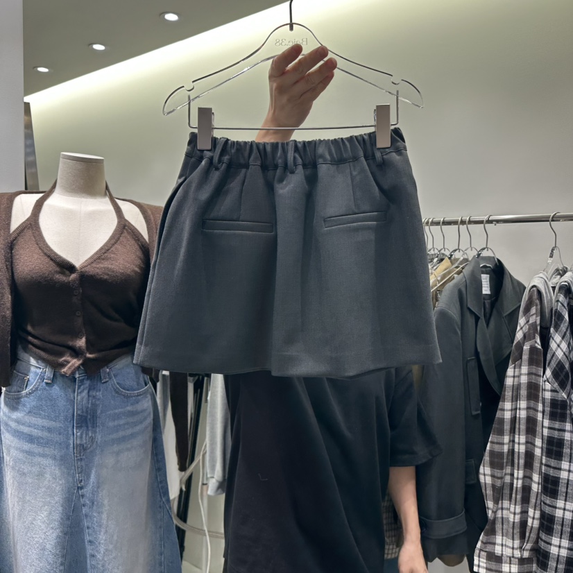 BAIE.38東大門㊣實拍女士新品休閑時尚推薦25秋冬真品短裙BAIE.38短裙