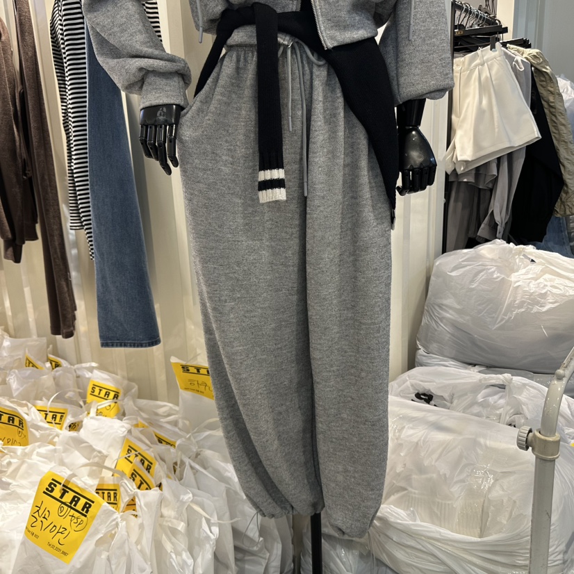LONE STAR韓國代購㊣女裝新品熱賣真品推薦職業人氣休閑褲LONE STAR休閑褲圖色1