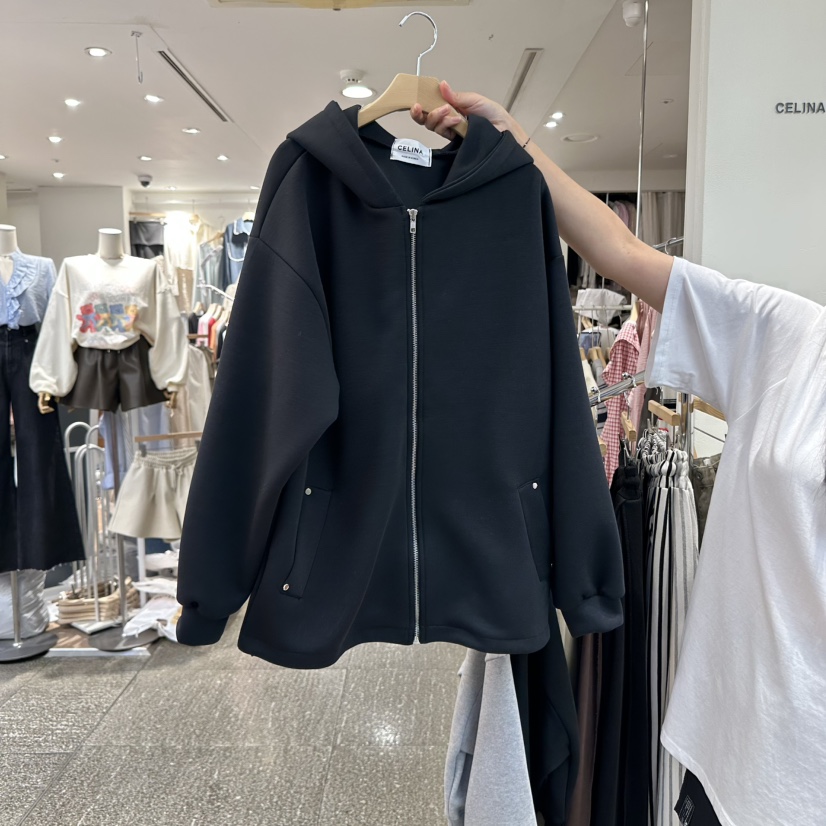 CELINA韓國直郵㊣女士新品人氣職業熱賣休閑時尚25秋冬夾克CELI_NA夾克圖色2