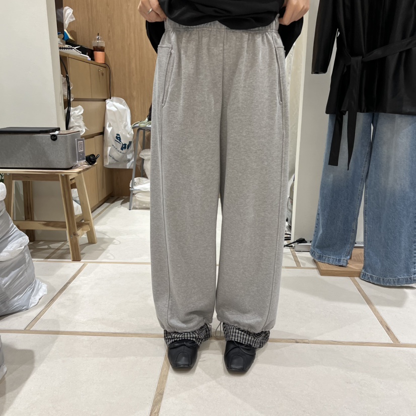HOWFF韓國直郵㊣女裝新品25秋冬休閑熱賣職業人氣休閑褲格紋HOWFF休閑褲圖色2