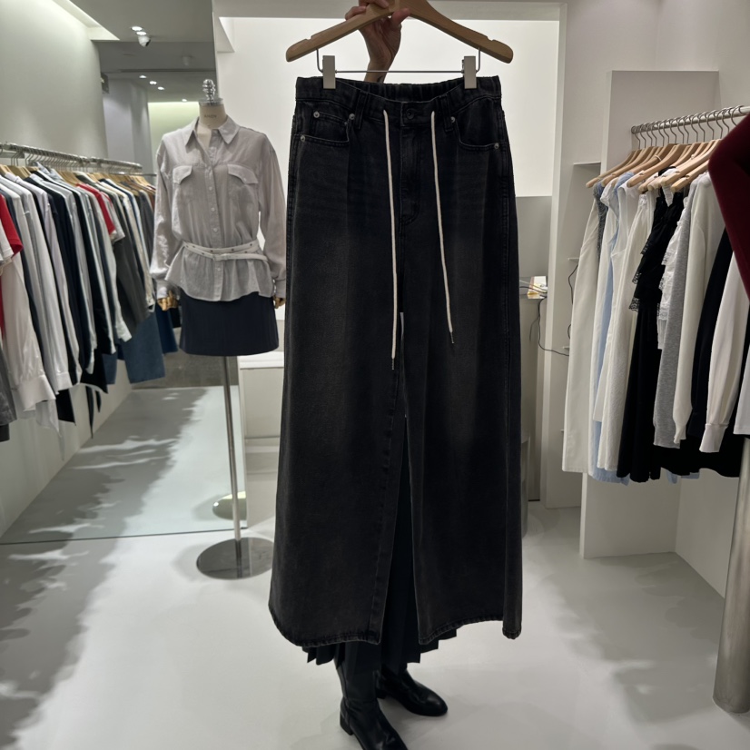 AHOY東大門㊣直郵女士新品25秋冬人氣推薦熱賣真品時尚牛仔褲AHOY牛仔褲圖色2