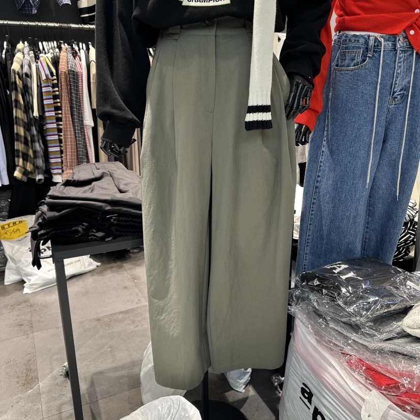 LONE STAR韓國直郵㊣女裝新品時尚熱賣推薦職業休閑休閑褲LONE STAR休閑褲圖色1
