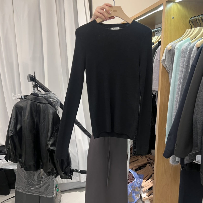 ALOT東大門㊣直郵女裝新品人氣職業休閑真品25秋冬熱賣針織衫A LOT針織衫圖色2
