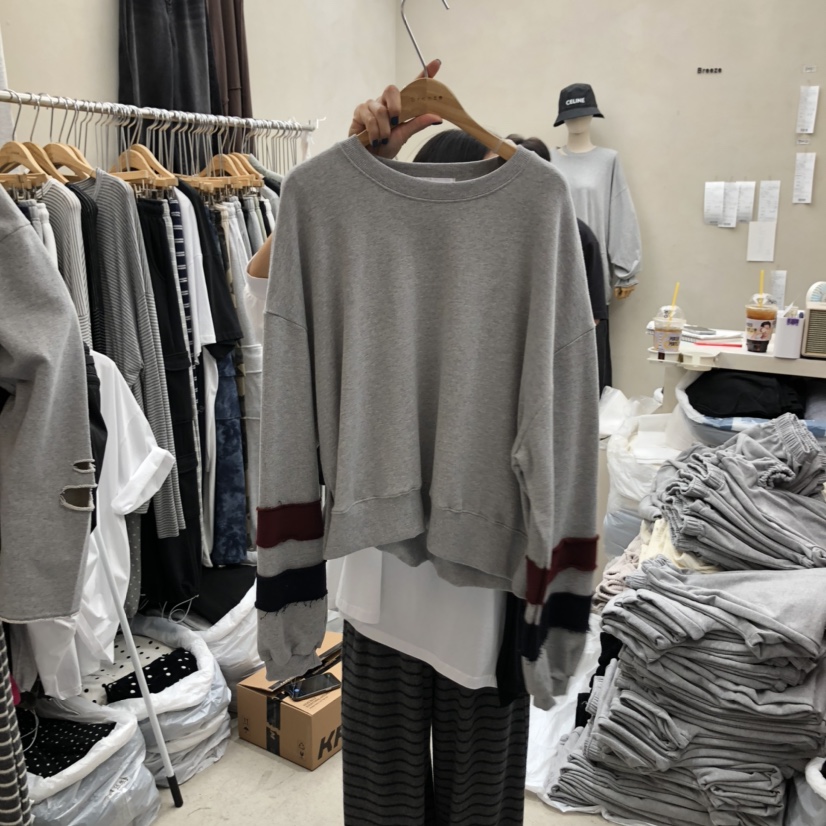 BREEZE東大門㊣實拍女士新款25秋冬推薦人氣真品休閑時尚衛衣BREEZE衛衣圖色2