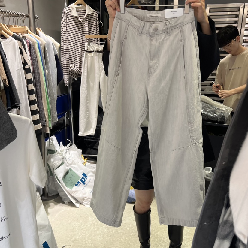 BANY ANCO韓國代購㊣女士新款推薦休閑時尚真品25秋冬休閑褲BANY ANCO休閑褲圖色1