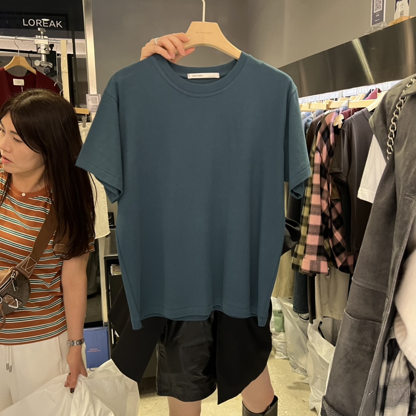 BANY ANCO東大門㊣實拍女裝新品人氣休閑時尚25秋冬推薦T恤BANY ANCOT恤圖色2