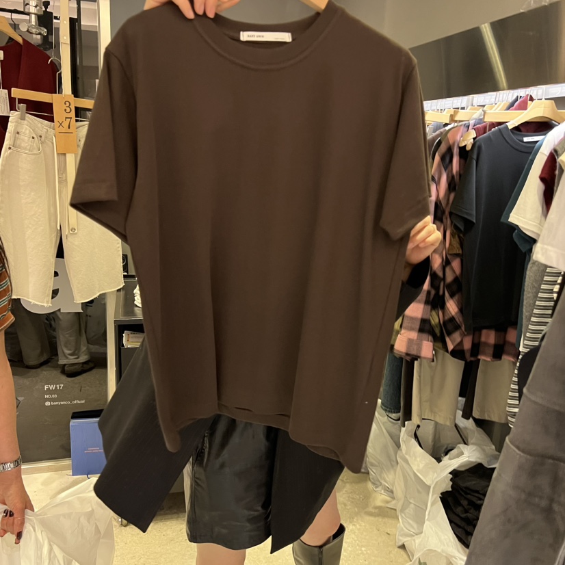 BANY ANCO東大門㊣實拍女裝新品人氣休閑時尚25秋冬推薦T恤BANY ANCOT恤圖色3