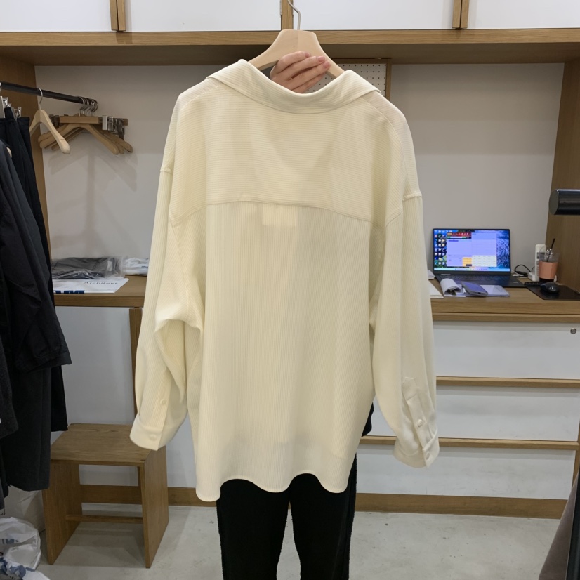 ARCHITEKT韓國代購㊣女裝新品真品熱賣推薦25秋冬襯衫蕾絲衫ARCHITEKT襯衫/蕾絲衫