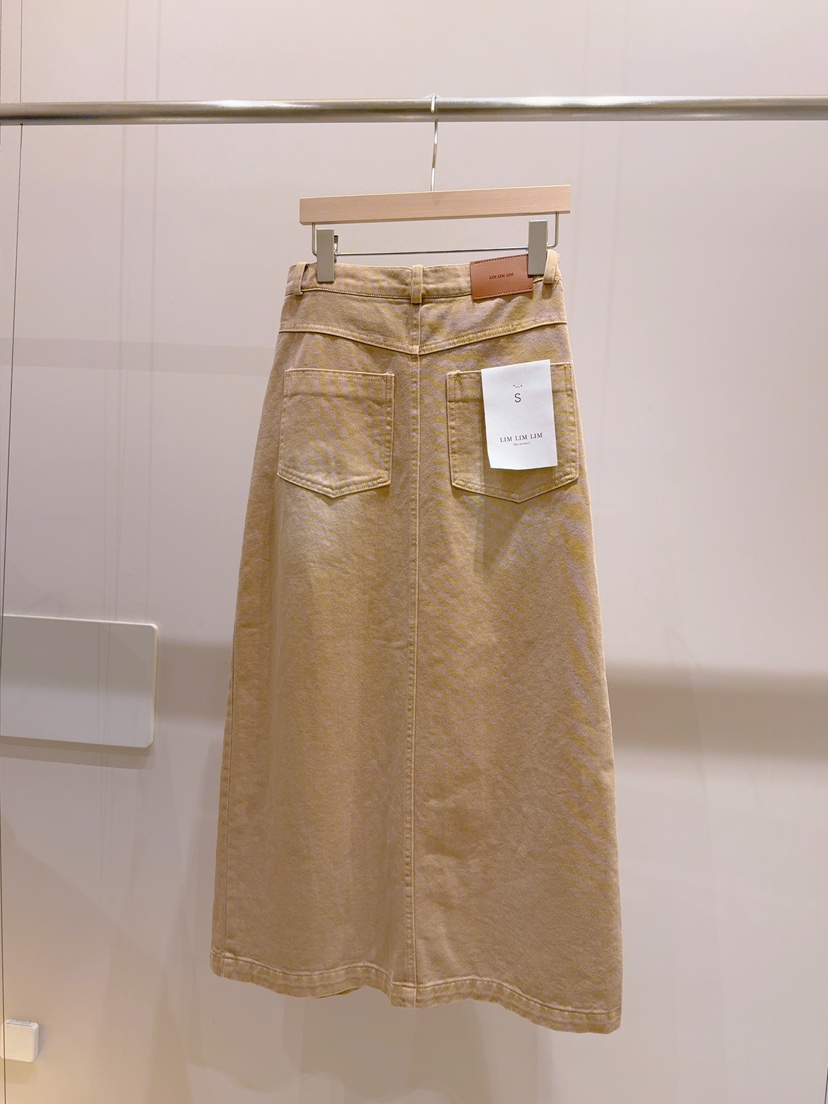 LIMLIMLIM韓國直郵㊣女裝新品25秋冬休閑熱賣真品長裙不含腰帶LIM LIM LIM長裙