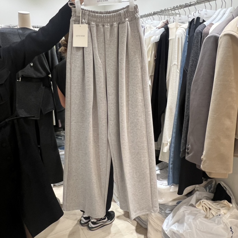 LOVE SOME韓國代購㊣女士新品真品熱賣職業25秋冬人氣休閑褲LOVE SOME休閑褲圖色1