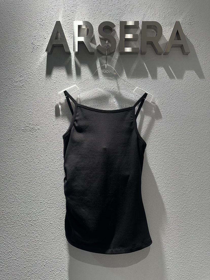 ARSERA東大門㊣實拍女裝新款人氣熱賣休閑時尚吊帶背心褶皺ARSERA吊帶/背心