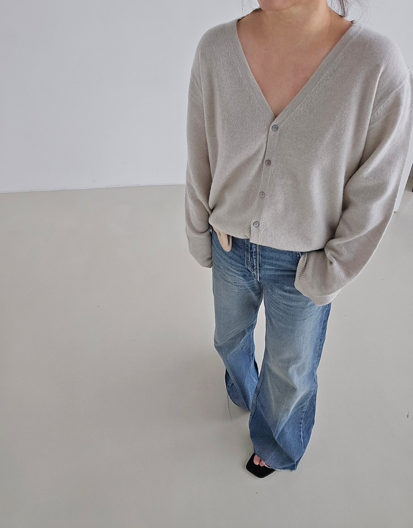 J SHOP韓國代購㊣女裝新品25秋冬真品推薦人氣針織衫狐貍開衫J_SHOP針織衫
